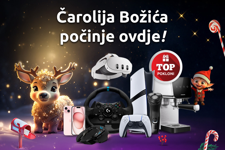 Čarolija Božića počinje ovdje!