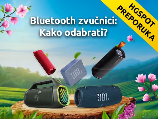 HGSPOT Preporuka: Prijenosni Bluetooth zvučnici