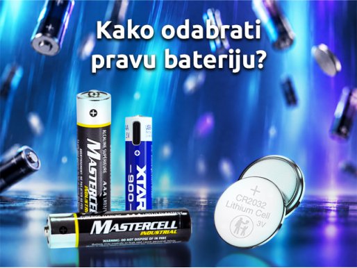 AA, AAA, CR2032, LR6… Kako odabrati pravu bateriju?