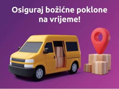 WEBSHOP kupovina i dostava tijekom blagdana