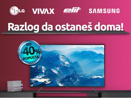 Prava prilika za kupnju novog LED televizora!