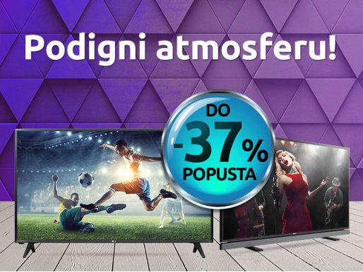 Izdvojili smo nekoliko super Tv-a iz nove akcije!