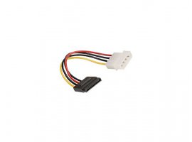 Kabel ROLINE naponski kabel 4-pin HDD-SATA, 15cm