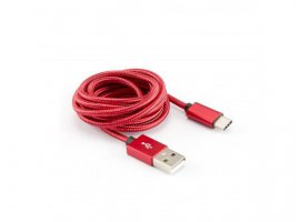 Kabel SBOX Fruity USB-C(m) na USB-A(m), 1.5m, crveni