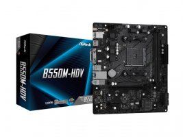 Matična ploča ASROCK B550M-HDV, socket AM4, DDR4, VGA, DVI, HDMI