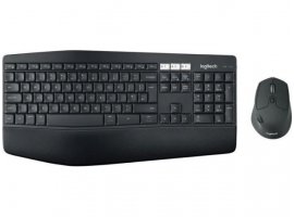 Tipkovnica + mi&scaron; LOGITECH MK850, membranska, bežični, UK/HR, crna (920-008224)