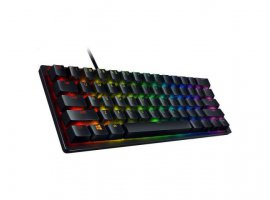 Tipkovnica RAZER Huntsman Mini, gaming, optomehanička, žična, RGB, US/HR, crna (RZ03-03390100-R3M1)
