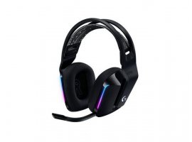 Slu&scaron;alice + mikrofon LOGITECH G733 LIGHTSPEED, bežične, RGB, crne (981-000864)