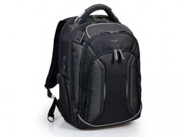 Ruksak za laptop PORT Melbourne 15.6", crn, ki&scaron;na navlaka