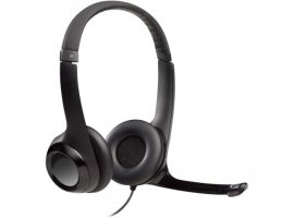 Slu&scaron;alice za PC LOGITECH H390, naglavne, USB-A, crne (981-000406)