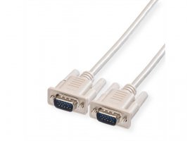 Video kabel VGA(m) na VGA(m) ROLINE, 1.8 m, bijeli