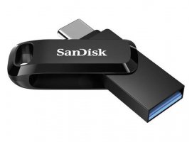 USB stick 128 GB SANDISK Ultra Dual Drive Go USB Type-C, USB 3.2 Type-C/Type-A, 400 MB/s, crni (SDDDC3-128G-G46)