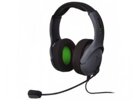 Slu&scaron;alice + mikrofon PDP XONE LVL50, XBOX, gaming, sive