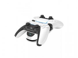 Punjač STEELPLAY, dvostruki, za PS5 kontrolere
