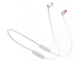 Bluetooth slu&scaron;alice JBL Tune 125BT, BT5.0, In-ear, mikrofon, do 16h baterije, bijele (JBL125BTWHT)