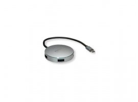 USB-C HUB ROLINE 4-porta USB 3.2 Gen1, USB-C kabel, 0.15m