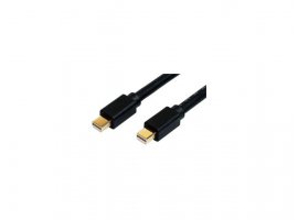 Video kabel Mini DP(m) na mini DP(m) v1.4 ROLINE, 2 m, crni