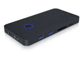 Docking stanica ICY BOX IB-DK2108M-C, USB-C na 2x USB 3.1, 1x HDMI, 1x USB-A 2.0, 1x USB-C, 1x M.2 NVMe SSD