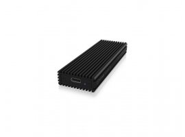 Kući&scaron;te za SSD disk ICY BOX IB-1816M-C31, M.2 NVMe, USB 3.1 Gen 2 Type-C, Type-C to Type-A USB cable, crno