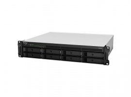 NAS SYNOLOGY RS1221RP+ RackStation, 8-bay NAS server, 4GB DDR4, Hot-Swap 2.5"/3.5" HDD, 4xG-LAN, USB3.2 Gen1&times;2, eSATA&times;1, Redundant Power Supply