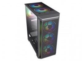 Stolno računalo HGPC Gamer Battleship 552, AMD Ryzen 5 5500, RTX3050 8 GB, 16 GB, SSD 500 GB NVMe, FreeDOS (R55530516S5ND)