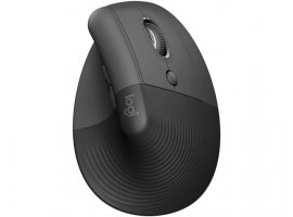 Mi&scaron; LOGITECH lift, ergonomski, vertikalni, bežični, silent, crni (910-006473)