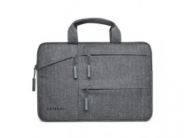 Torba za laptop SATECHI Fabric, 15", siva (ST-LTB15)