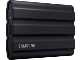 Eksterni SSD disk, 2 TB, SAMSUNG T7 Shield, USB 3.2 Gen 2 (USB Type-C), crni, MU-PE2T0S