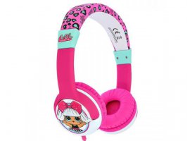 Slu&scaron;alice OTL - L.O.L. Surprise My Diva Children S Headphones, naglavne, 3,5mm, roze