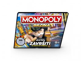 Dru&scaron;tvena igra MONOPOLY SPEED (HR), 2-4 igrača, dob 8+