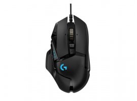 Mi&scaron; LOGITECH G502, HERO, gaming, žični, crni (910-005471)