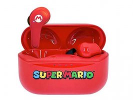Bluetooth slu&scaron;alice OTL Super Mario Icon TWS EarPods ACC-0592, TWS, crvene