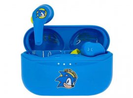 Bluetooth slu&scaron;alice OTL Sega Classic Sonic The Hedgehog TWS EarPods ACC-0598, TWS, plave