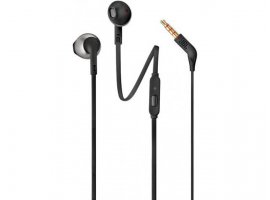 Slu&scaron;alice JBL Tune 205, In-ear, 3.5mm, Pure Bass, mikrofon, crne (JBLT205BLK)