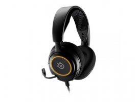 Slu&scaron;alice + mikrofon STEELSERIES Arctis Nova 3, žične, RGB, USB, 3.5mm, crne