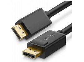 Video kabel DP(m) na DP(m) UGREEN, 5 m, crni