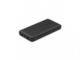 Prijenosna baterija BELKIN BoostCharge, 10000 mAh, USB-C 15W, 2xUSB-A, crna