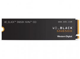 SSD disk 1 TB, WESTERN DIGITAL Black SN850X, M.2 2280, PCIe 4.0 x4 NVMe, 3D NAND, WDS100T2X0E