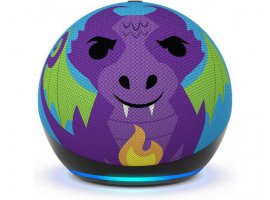 Zvučnik AMAZON Echo Dot Kids (5. Gen), Alexa, WiFi, s roditeljskom kontrolom, &scaron;areni zmaj