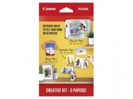 Foto papir CANON Creative Kit, kreativni set foto papira, 10x15 cm, 60 listova (5x MG-101, 50x PP-201, 5x RP-101)