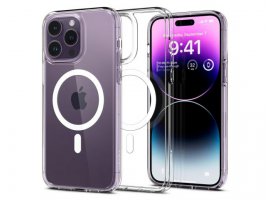 Maskica SPIGEN Ultra Hybrid MagSafe za iPhone 14 Pro Max, bijela (ACS04825)