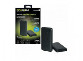 Prijenosna baterija MAXMOBILE Storm K8-7, 20000mAh, 20W,PD USB-C, crna