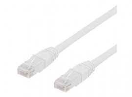 Mrežni kabel U/UTP Cat6 DELTACO, 0.5 m, bijeli