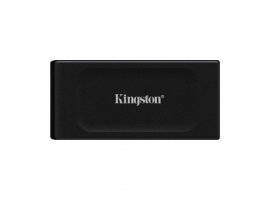 Eksterni SSD disk, 1 TB, KINGSTON XS1000, USB 3.2 Gen 2 Type-C, USB-C to USB-A cable, crni, SXS1000/1000G