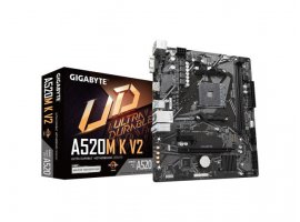 Matična ploča GIGABYTE A520M K V2, socket AM4, DDR4, VGA, HDMI