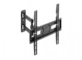 Zidni nosač za TV SBOX PLB-3644-2, 32" - 55", do 35 kg, nagib/okretaje/ruka 35cm