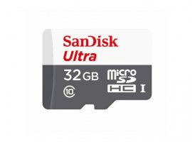 Memorijska kartica microSDHC 32 GB SANDISK Ultra, Class10 UHS-I, 100 MB/s (SDSQUNR-032G-GN3MN)