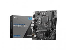 Matična ploča MSI Pro H610M-E DDR4, socket 1700, DDR4, M.2, VGA, HDMI