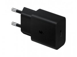Zidni punjač SAMSUNG, brzi punjač bez kabela 15W, USB-C, crni (EP-T1510NBEGEU)
