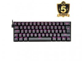 Tipkovnica REDRAGON Dragonborn K630, gaming, mehanička, žična, Purple, UK/HR, crna